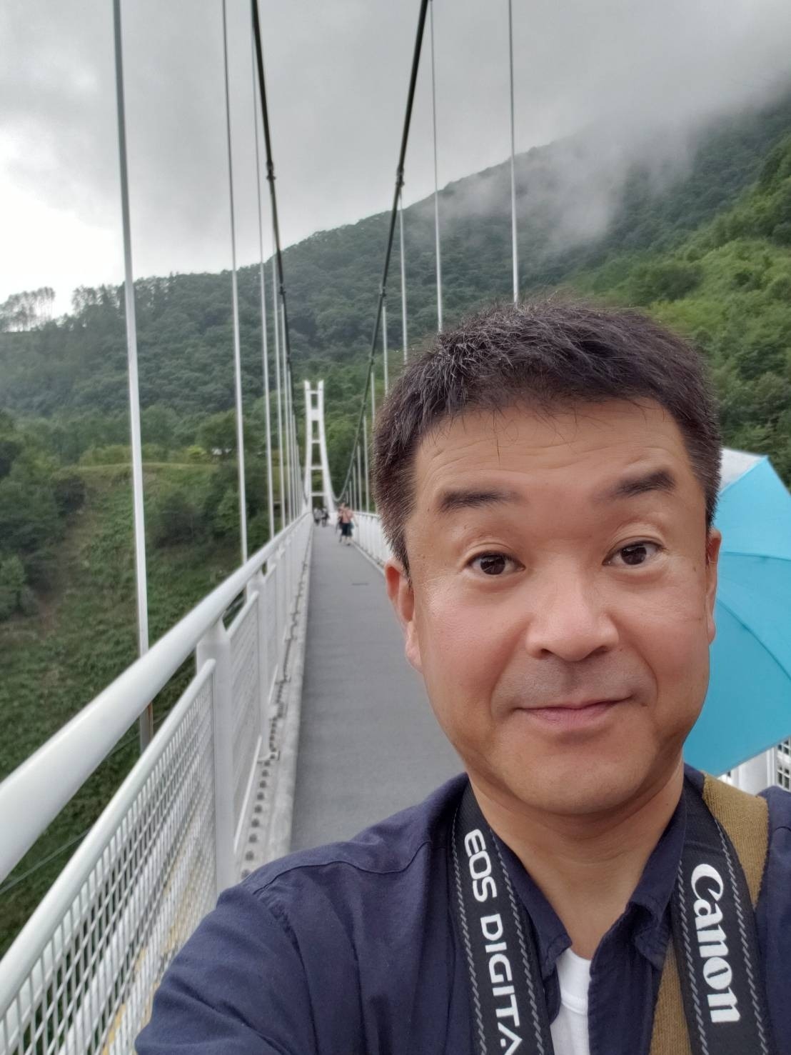 馬場自撮り 自然の中