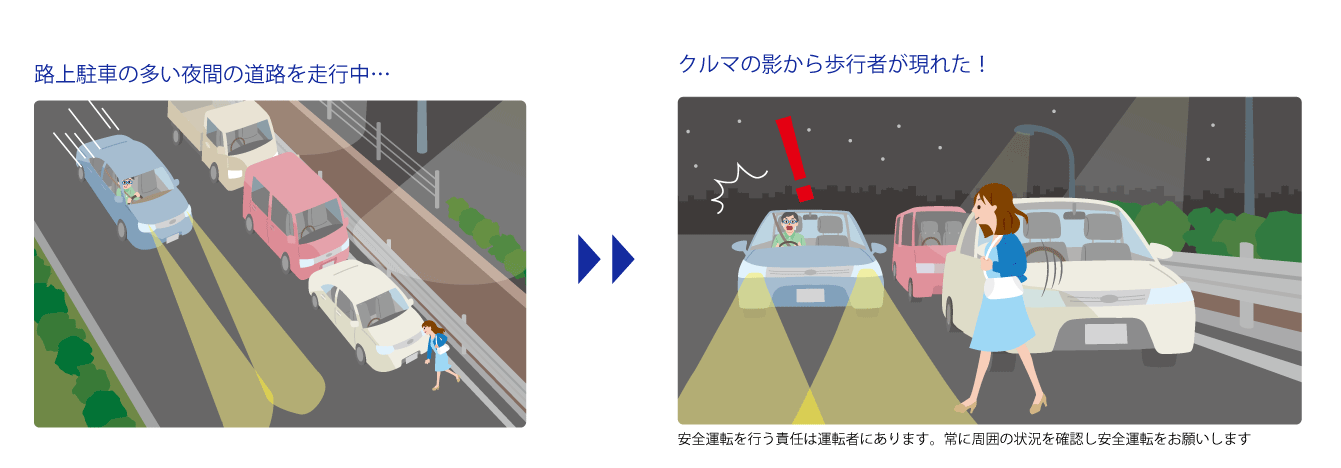 プリクラッシュセーフティ 歩行者 昼夜 自転車運転者 昼 検知機能付衝突回避支援タイプ 埼玉トヨペット