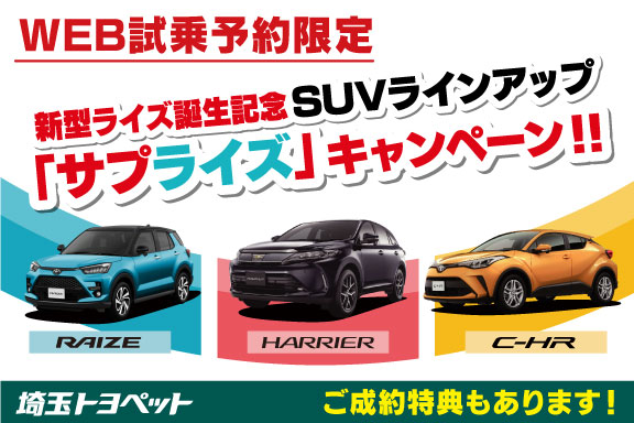 「サプライズキャンペーン」トピックス用画像
