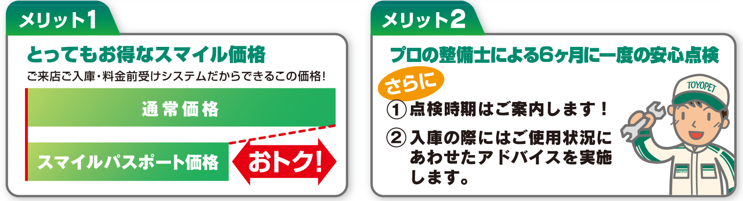 スマイルパスポート  埼玉トヨペット