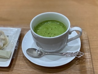 女性限定 お飲み物 抹茶ラテ