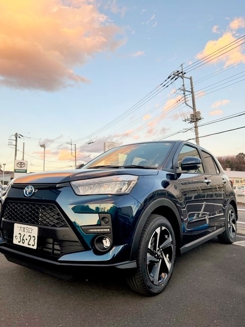 試乗車 ライズ正面