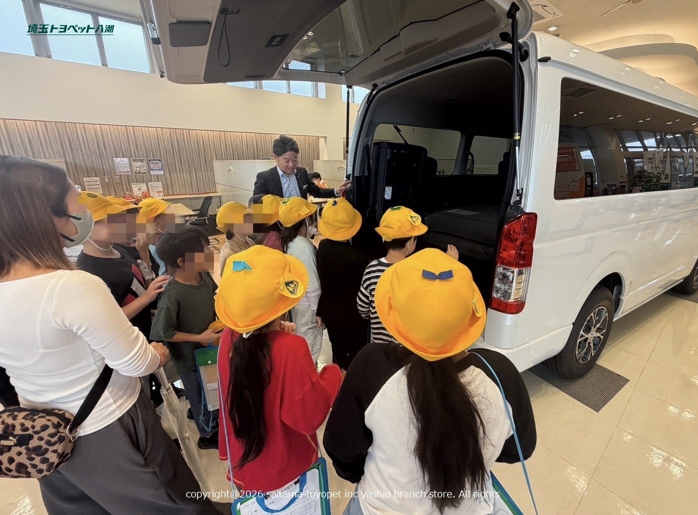 小学生が見学に来てくれました(*´▽｀*)