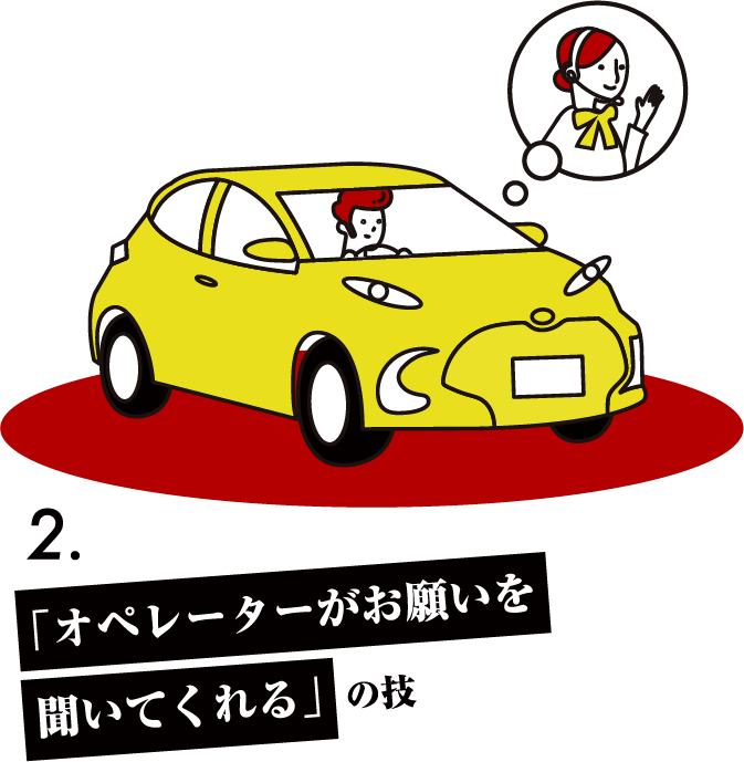 「駐車した場所を教えてくれる」の技